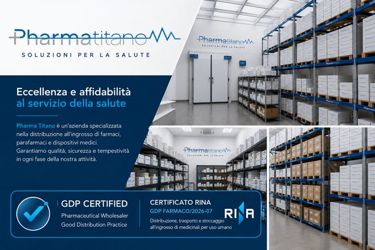 Pharma Titano — magazzino GDP